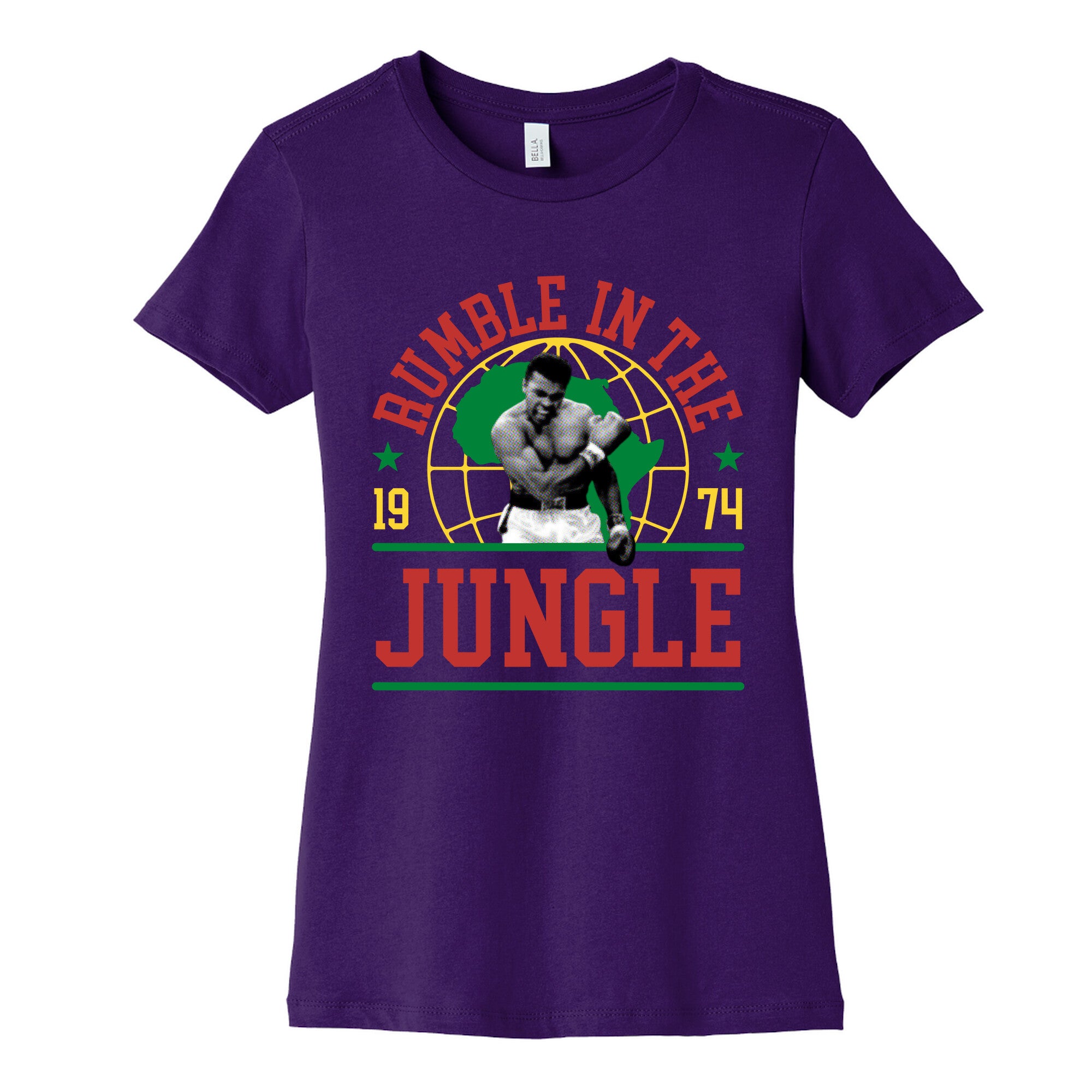 Rumble in the Jungle Womens Cotton Tee